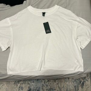 wild fable white tee, size medium, perfect condition, never worn, NWT